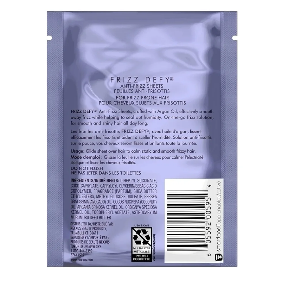 Nexxus Defy Anti-Frizz, 8 Count (Pack of 10)